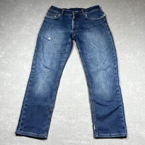 Peter Millar Blue Straight Men Jeans